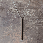 Dóttir hálsmen sítt - silfur