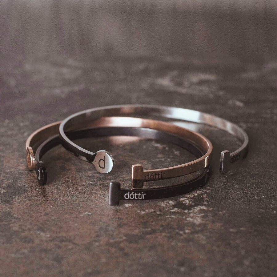 Dóttir armband - svart